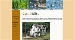 Desktop Screenshot of casamulino.ch